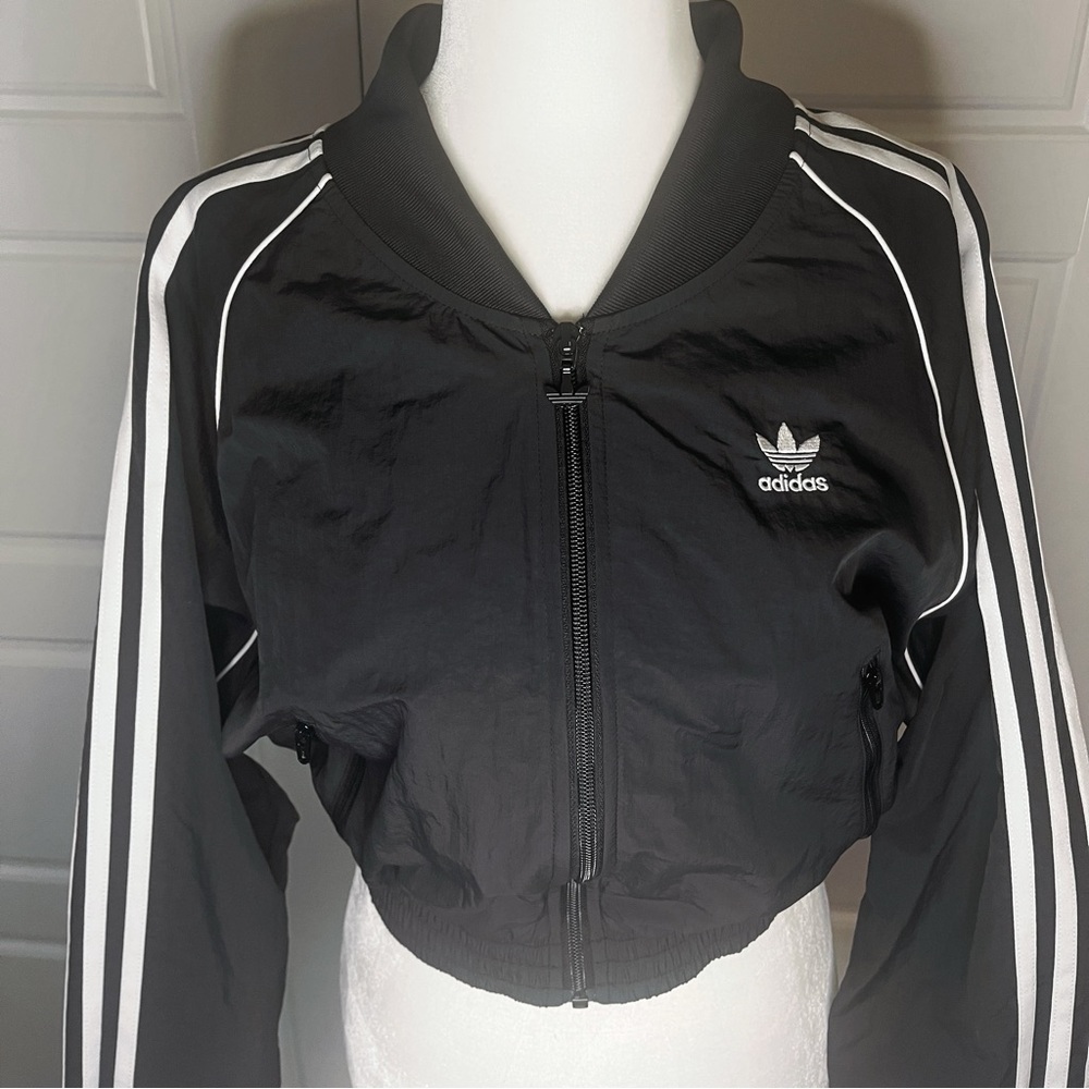 Adidas Cropped Track Jacket